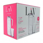 LAV WATER SET SEDEF S3 CARAFE1200CC+6 GLASS 205 CC