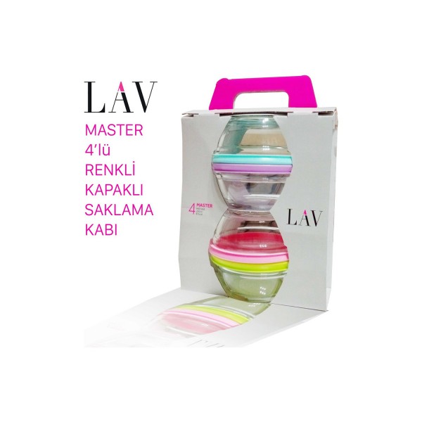 LAV STORAGE CUP MST243 SET 6X4'S 250 CC