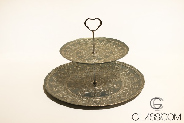 FAVORIM DEKOR FOLDING COOKIE TURQUASE SILVER 6X1'S