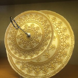 FAVORIM DEKOR FOLDING COOKIES WHITE GOLD  6X1'S