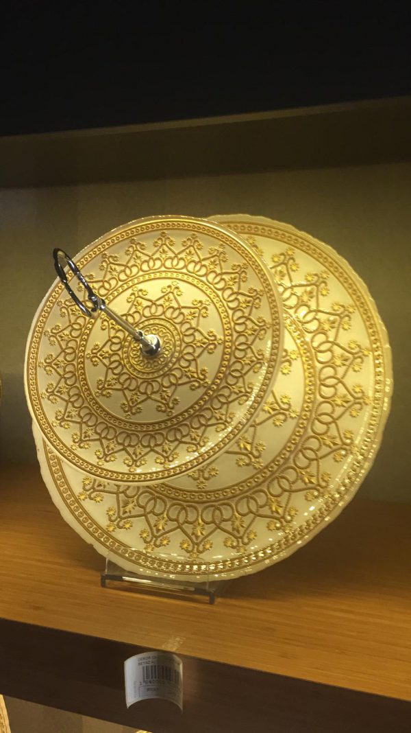 FAVORIM DEKOR FOLDING COOKIES WHITE GOLD  6X1'S