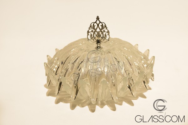 FAVORIM LION SUGAR AMBER BOWL 24X1'S 19 CM