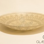 FAVORIM DEKOR FOOTED ORCHARD WHITESILVER 6X1'S40CM