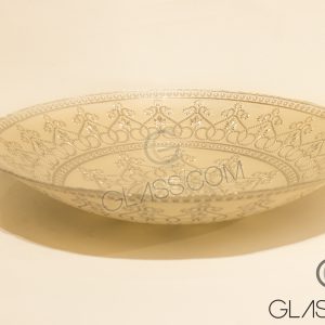 FAVORIM DEKOR FOOTED ORCHARD WHITESILVER 6X1'S40CM