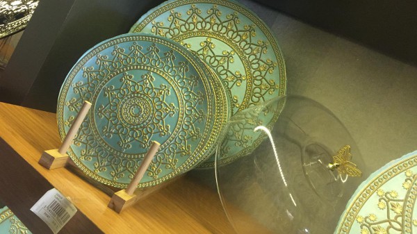 FAVORIM07101 DEKOR CAKE SET TURKUAZ GOLD 1SET7PCS