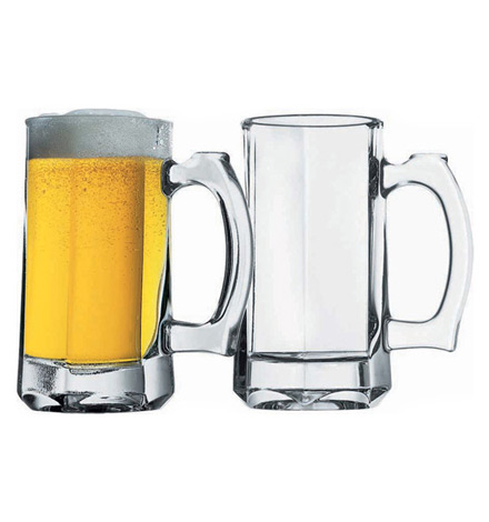 PASABAHCE55039 BEER GLASS PUB 8X2'S 300CC