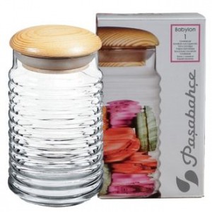 PASABAHCE43173 COVERED JAR BABYLON 12X1'S 1120CC