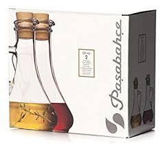 PASABAHCE80108 OIL&VINAGAR SET 4X1'S 2PCS