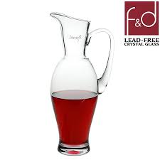 PASABAHCE17752 HANDMADE f&d JUG 6X1'S 500CC