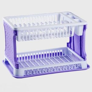 TUFFEX LACE TP-8071 DOUBLE DISH DRAINER
