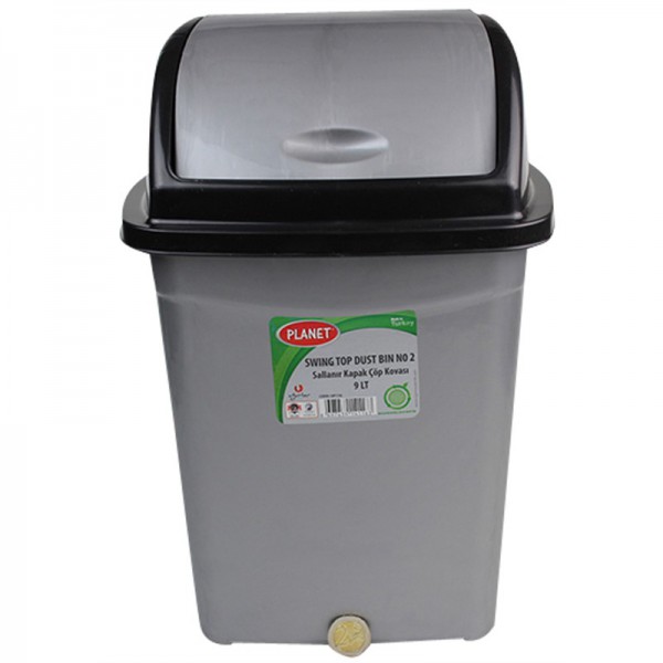 PLANET UP116 SWING TOP DUSTBIN NO2 32X1'S 9L