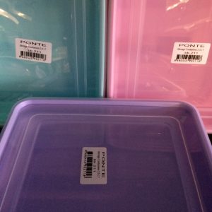 PONTE STORAGE BK.211 COLOUR CONTAINERS 2.5 L