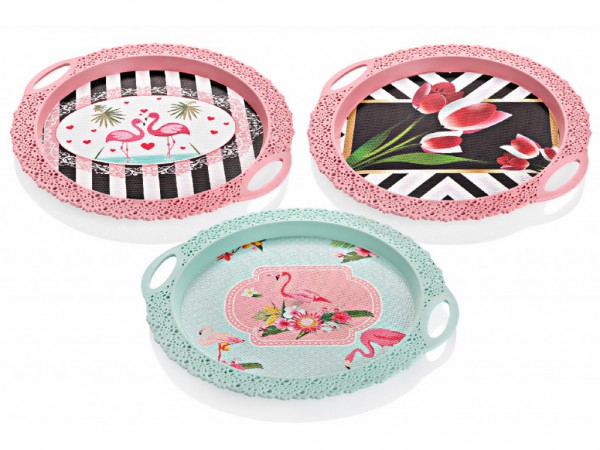 NZM N-316 TRAY DANTEL YUVARLAK 48X1'S