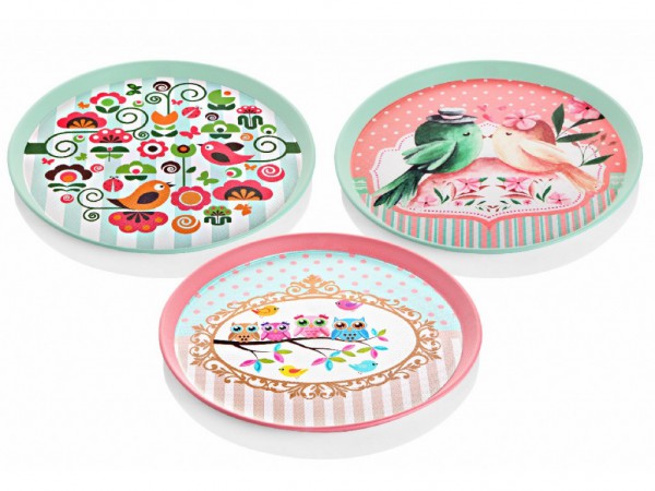 NZM N-291 TRAY YUVARLAK SERVICE 48X1'S