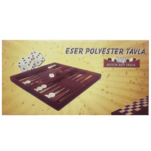 ESER POLYESTER TAVLA BIG SIZE 12X1'S