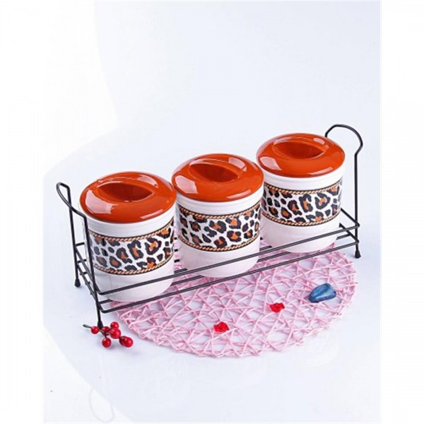 FAVORIM UL0058 LEOPAR STOR JAR ON STAN 6X1'S 4PCS