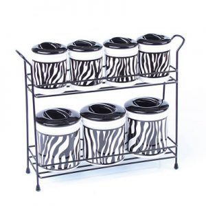 FAVORIM UL0069 ZEBRA SET WITH STAND 12X1'S 7PCS
