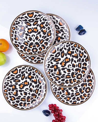 FAVORIM UL0062 LEOPAR SERVICE PLATE 6X6X1'S