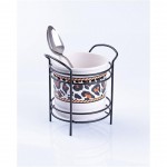 FAVORIM UL0059 LEOPAR UPRIGHT CUTLERY STAND 6X1'S