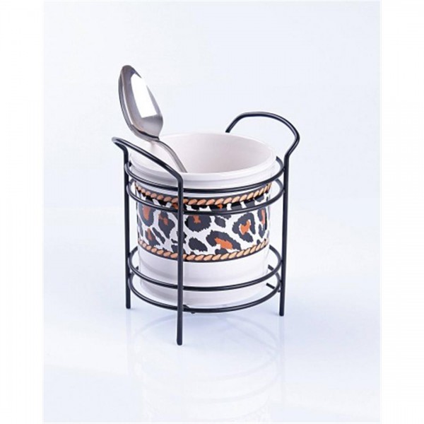 FAVORIM UL0059 LEOPAR UPRIGHT CUTLERY STAND 6X1'S