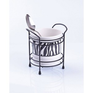 FAVORIM UL0071 LEOPAR UPRIGHT CUTLERY STAND 6X1'S