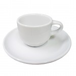 GURAL EO02CT COFFE CUP&PLATE SET 8.5CM 12SET 24PCS