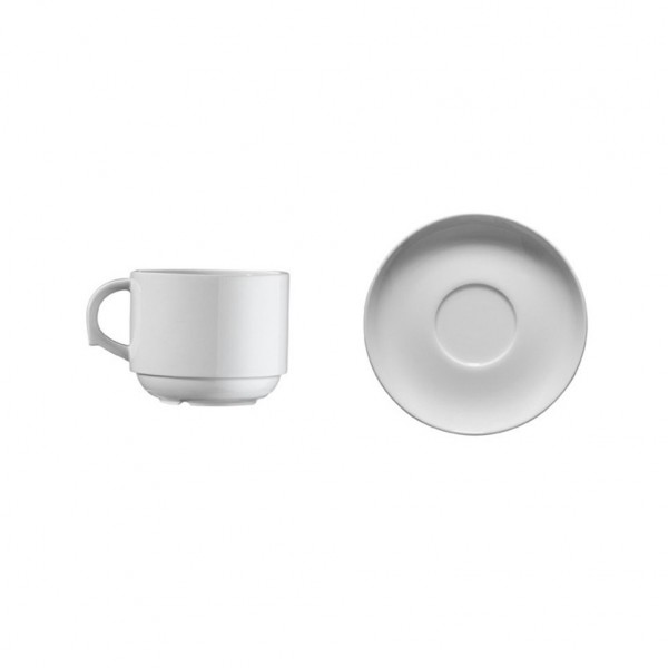 KUTAHYA EO02NT  CUP&PLATE SET 6.5CM 6SET 12PCS