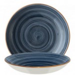 BONNA DUSK BLOOM DEEP PLATE 6PCS 28CM