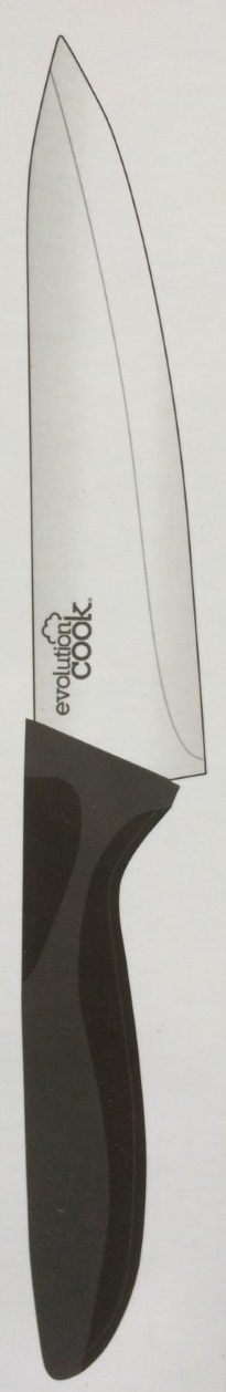 EVOLUTION 00004 MIDDLE CHEF KNIFE 4X24X1'S 15CM