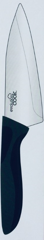 EVOLUTION 00006 CHOPPING KNIFE 6X24X1'S 11CM