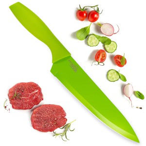 EVOLUTION VEGETABLE&FRUIT GREENKNIFE 6X12X1'S 20CM