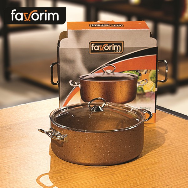 FAVORIM GB24D COOKER GRANIT BAKIR DERIN 24CM