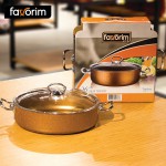 FAVORIM GB26B COOKER GRANIT BAKIR FLATTENED 26CM
