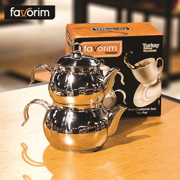 FAVORIM TEAPOT METAL PREMIUM MAXI