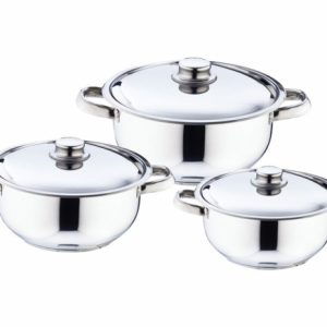BESTINOX COOKER BORU KULP 1'S 20-22-24CM 6PCS