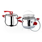 SAFINOX FLAVIA  PRESSURE COOKER 1'S 5PCS