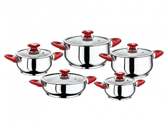SAFINOX EVA COOKER RED KULP 1'S 16-20-22-24 10PCS