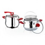 SAFINOX PRESSURE COOKER COLOUR KULP 1'S 5PCS 4L