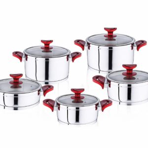 SAFINOX VISION COOKER RED KULP 1'S 10PCS