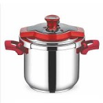 SAFINOX FLAVIA  CLIPSO PRESSURE COOKER RED KULP 9L