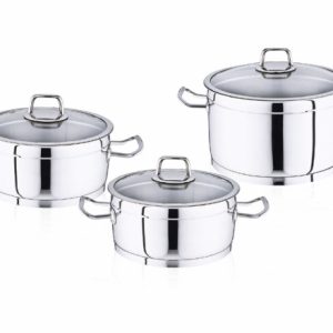 SAFINOX VISION COOKER TEL KULP 1'S 6PCS