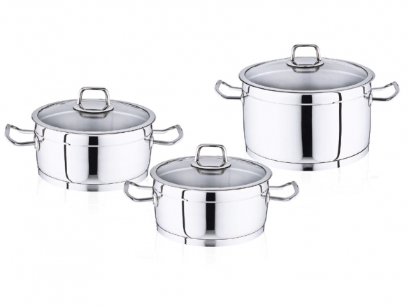 SAFINOX VISION COOKER TEL KULP 1'S 6PCS