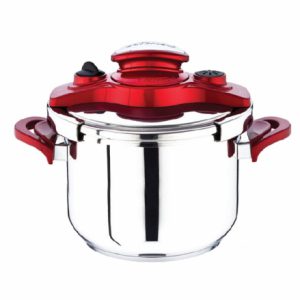 SAFINOX FLAVIA  CLIPSO PRESSURE COOKER RED KULP 5L