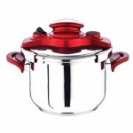 SAFINOX FLAVIA  CLIPSO PRESSURE COOKER RED KULP 7L