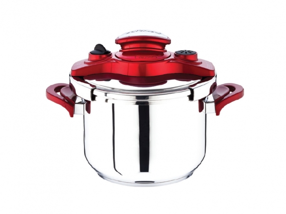 SAFINOX FLAVIA  CLIPSO PRESSURE COOKER RED KULP 7L