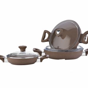 SAFLON GRANIT BROWN SAHAN SET 1'S 6PCS
