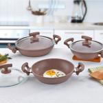 SAFLON ECO BROWN SAHAN SET 1'S 6PCS