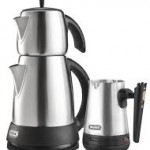 MULEX STEEL TEA MAKER&COFFE POT SET 1.8L-0.7L