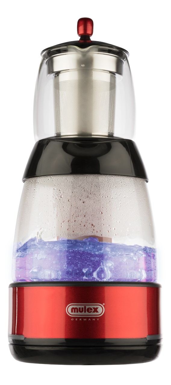 MULEX TEA EXPRESS PERFECT TASTE GLASS RED 2.5L