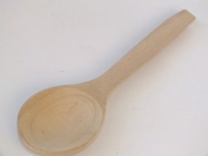 NJOY WOODEN SPOON 1'S 27CM